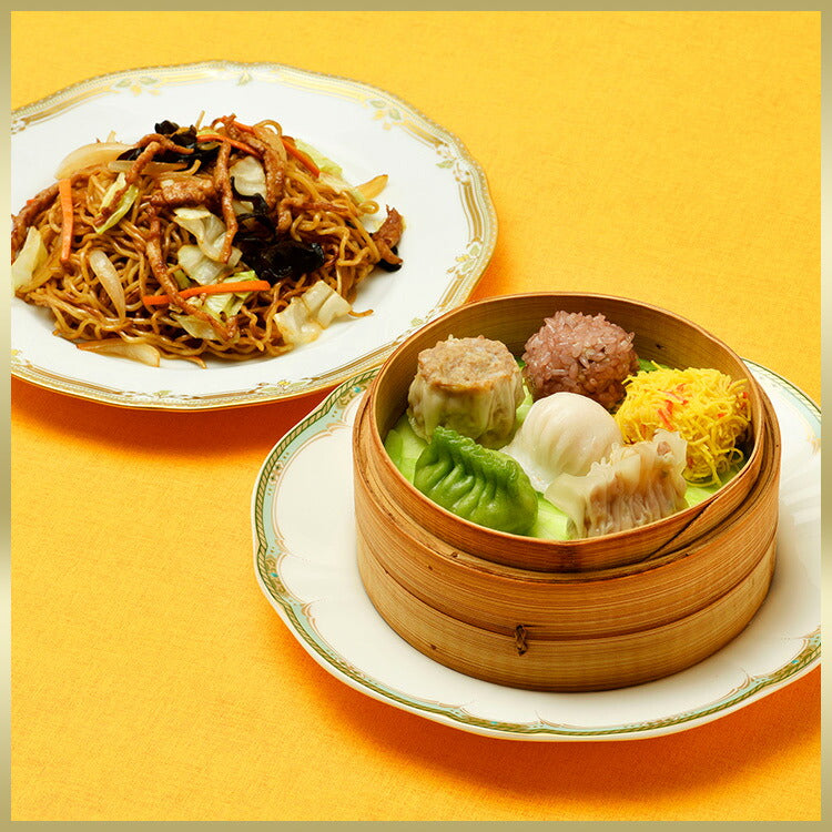【お試しセット】上海焼きそば＆状元樓自家製・彩り点心アソート6種6個