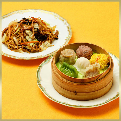 【お試しセット】上海焼きそば＆状元樓自家製・彩り点心アソート6種6個