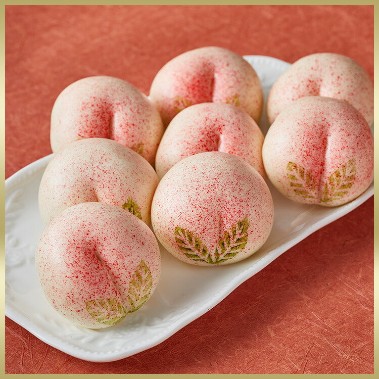 ミニ桃まんじゅう8個