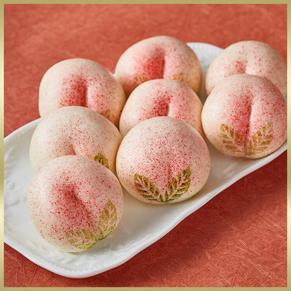 ミニ桃まんじゅう8個