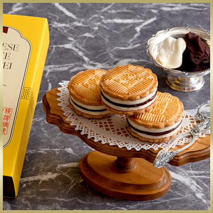 CHEESE CAKE GEPPEI -チーズケーキ月餅-小豆3個入